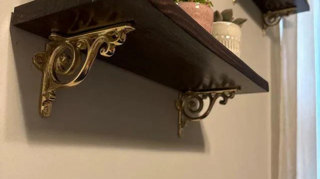How Brass Shelf Brackets Can Elevate Your Home Decor - Stylentdecor
