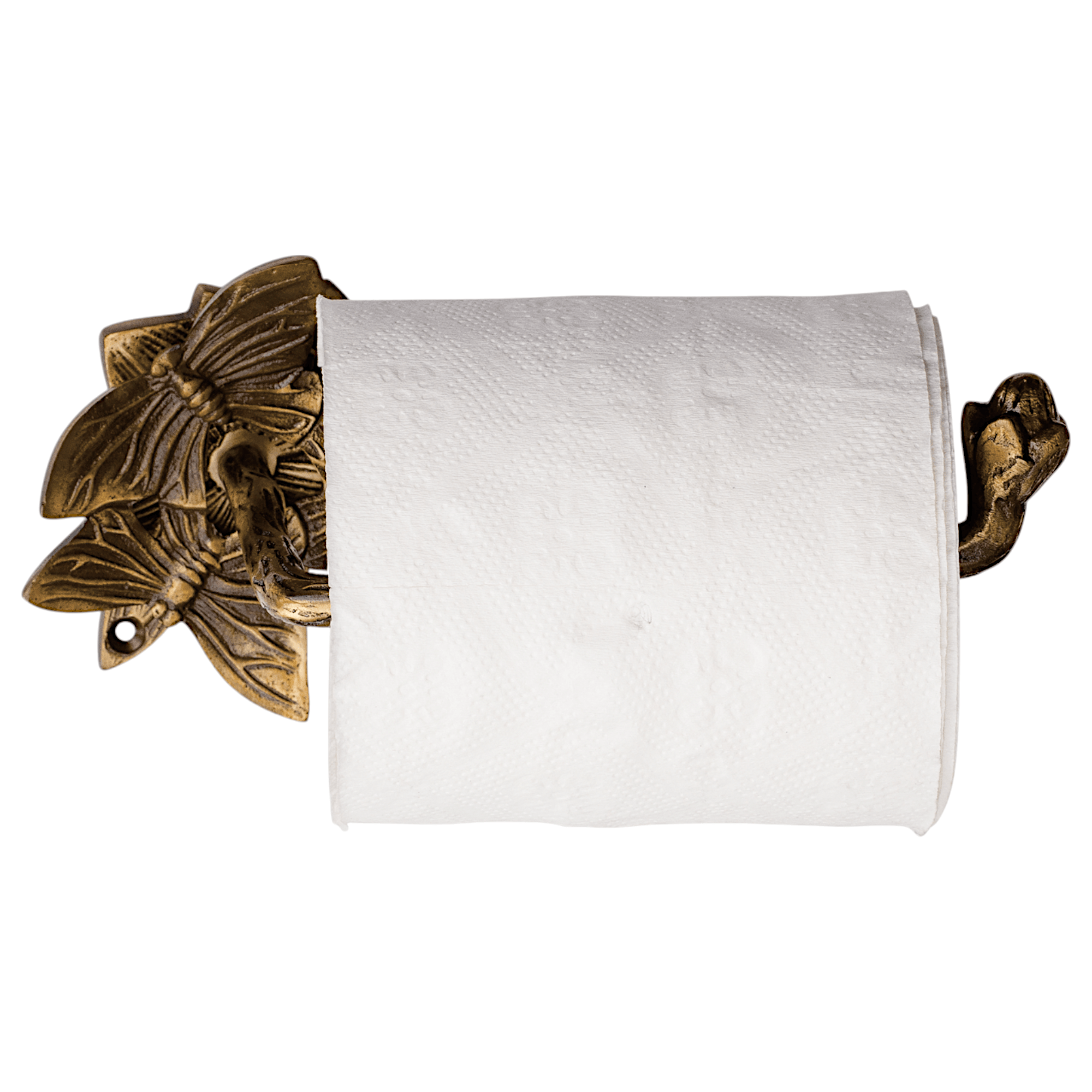 Brass Butterfly Hook - Antique Brass - Stylentdecor