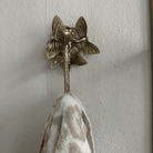 Brass Butterfly Hook - Antique Brass - Stylentdecor