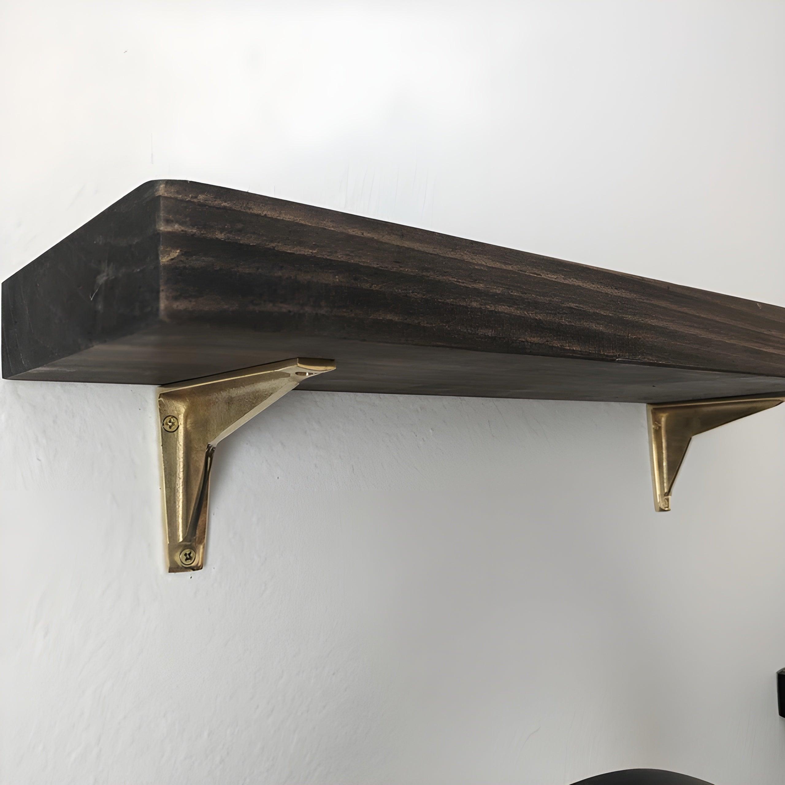 Maison Shelf Bracket - Unlacquered Brass Polished - Stylentdecor
