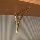Arched Shelf Bracket - Unlacquered Polished Brass - Stylentdecor