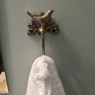Brass Bird Bathroom Set - Antique Brass - Stylentdecor