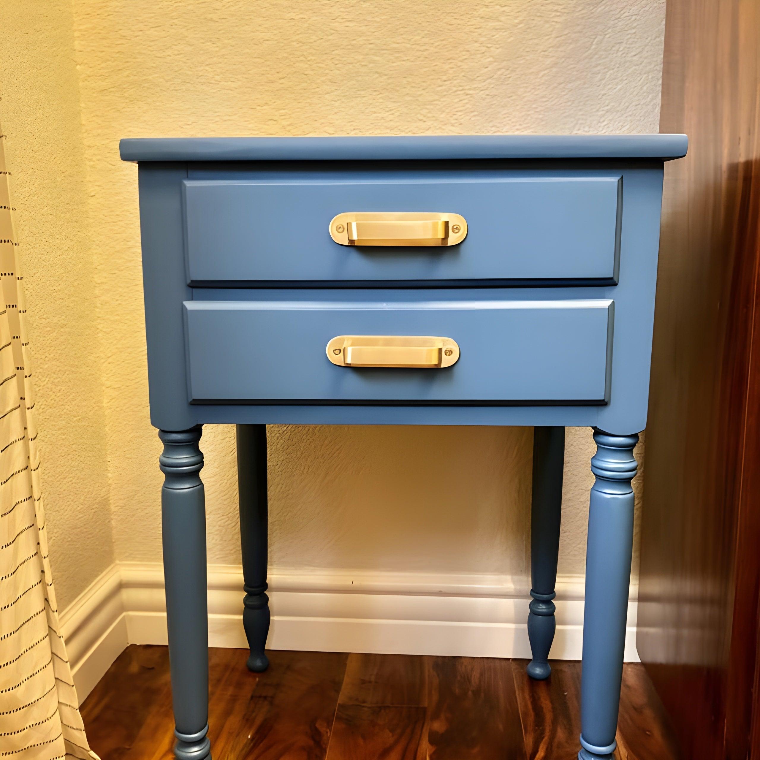 Unlacquered Brass Brushed Round Drawer Pulls with Backplate - Stylentdecor