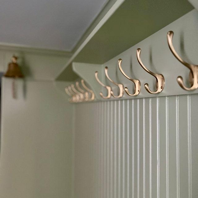 Antique Classic Brass Hat & Coat Hook - Stylentdecor