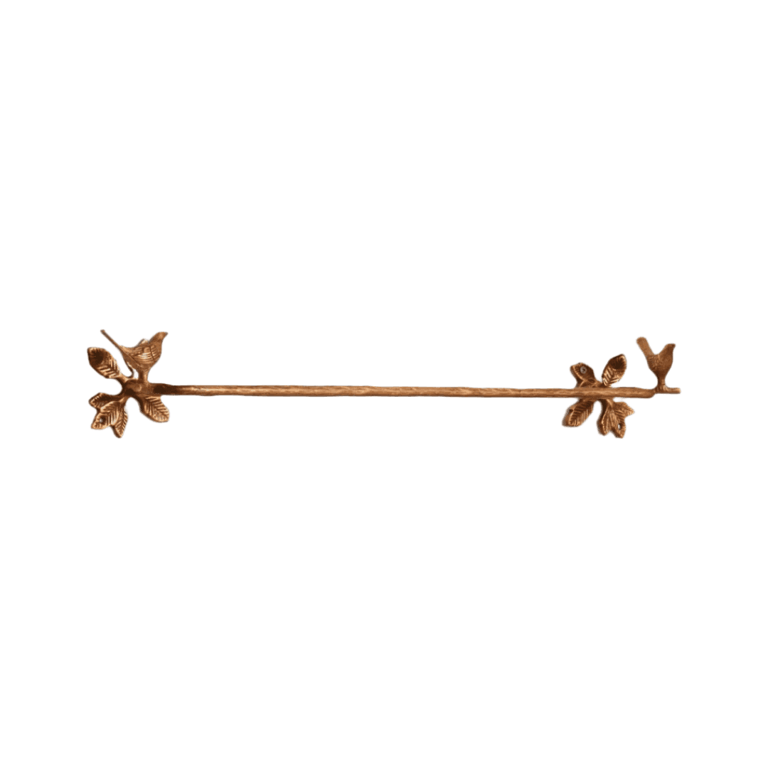 Brass Bird Hook - Antique Brass - Stylentdecor