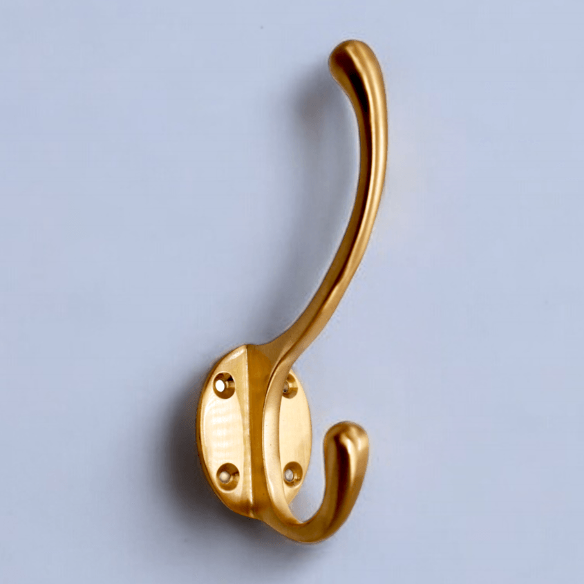 Classic Brass Hat & Coat Hook - Stylentdecor
