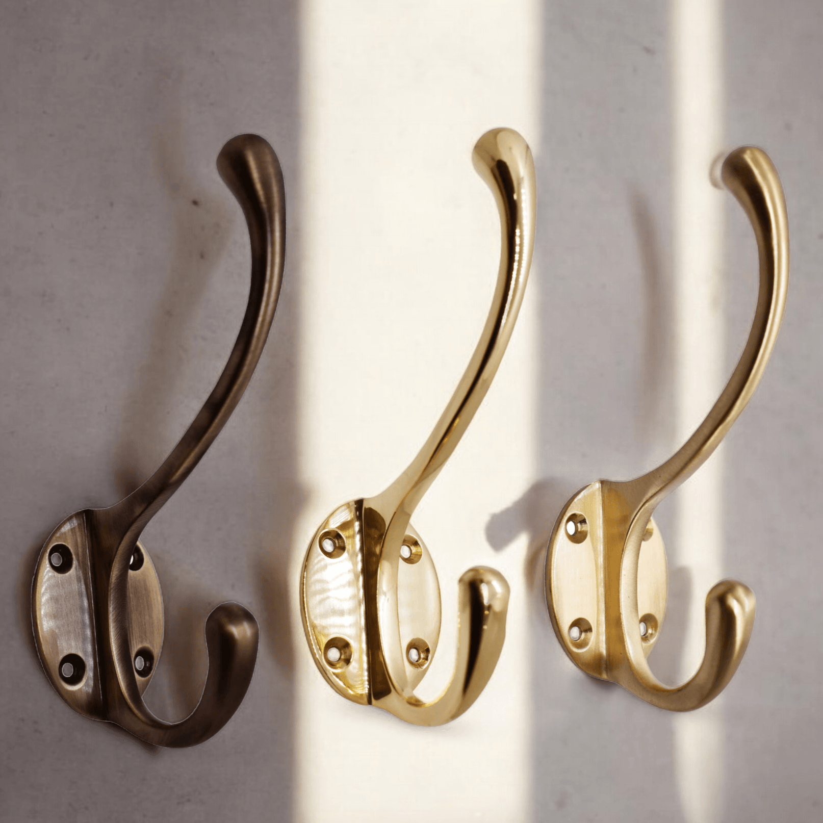 Classic Brass Hat & Coat Hook - Stylentdecor