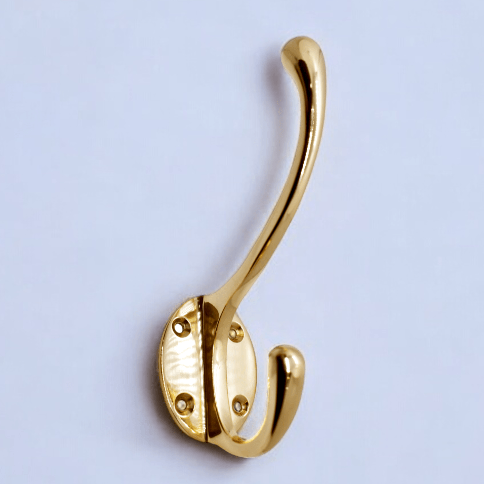 Classic Brass Hat & Coat Hook - Stylentdecor