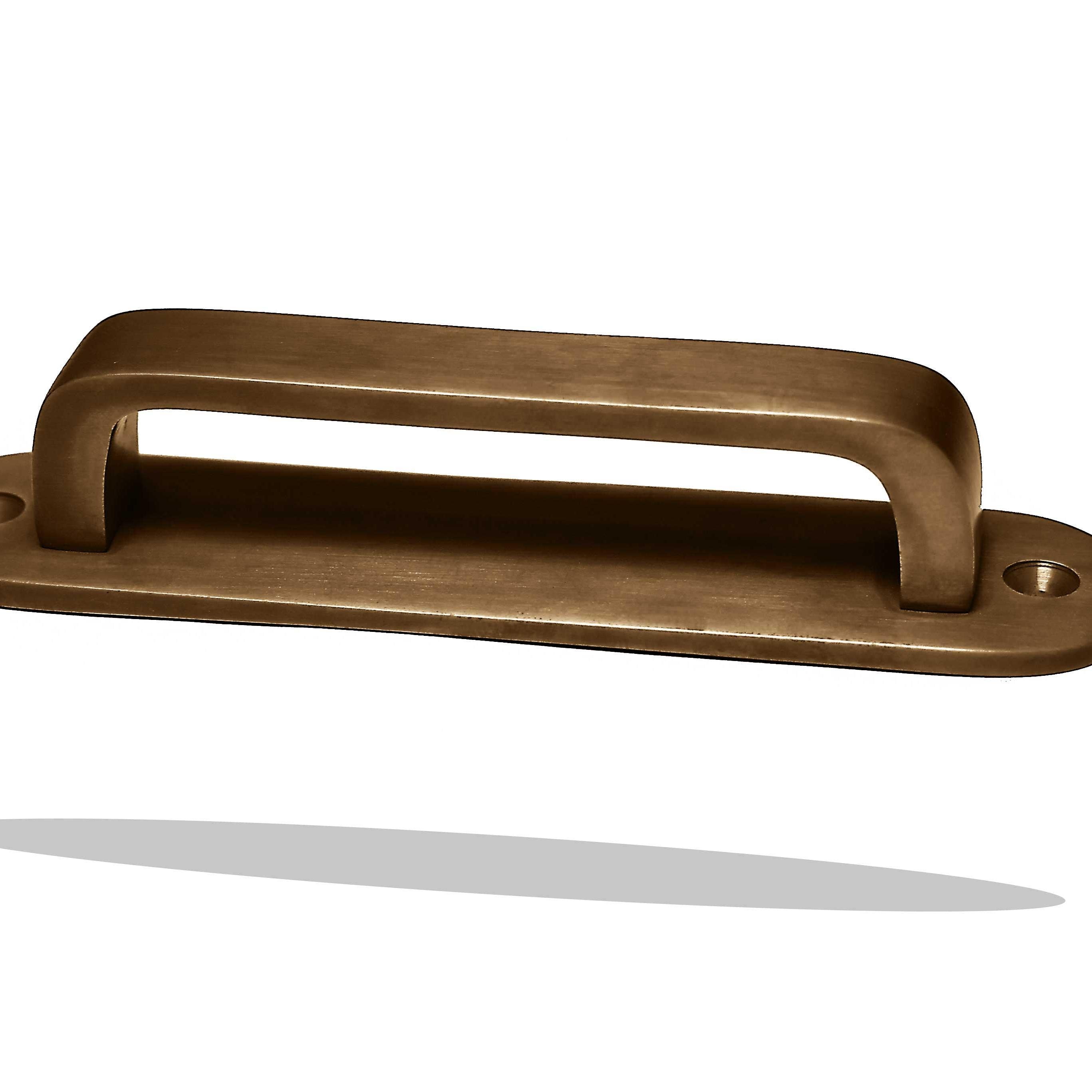 Brass Antique Round Drawer Pulls with Backplate - Stylentdecor