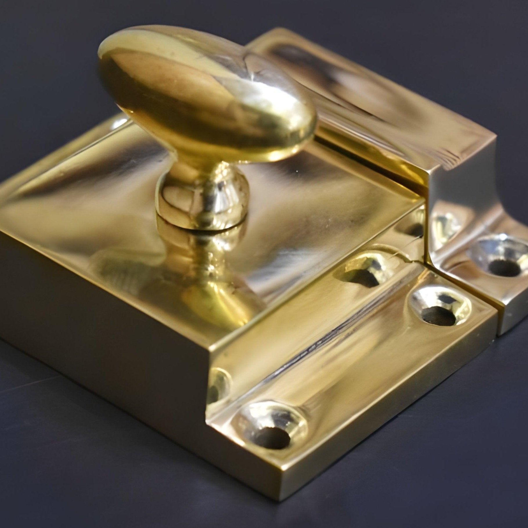 Cabinet Latch - Unlacquered Brass Polished - Stylentdecor