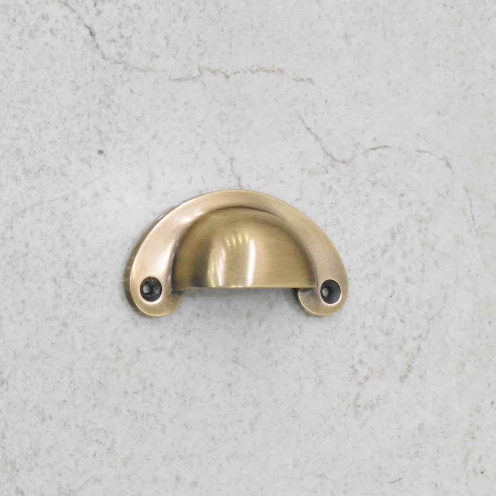 Victorian Bin Pulls - Antique Brass - Stylentdecor