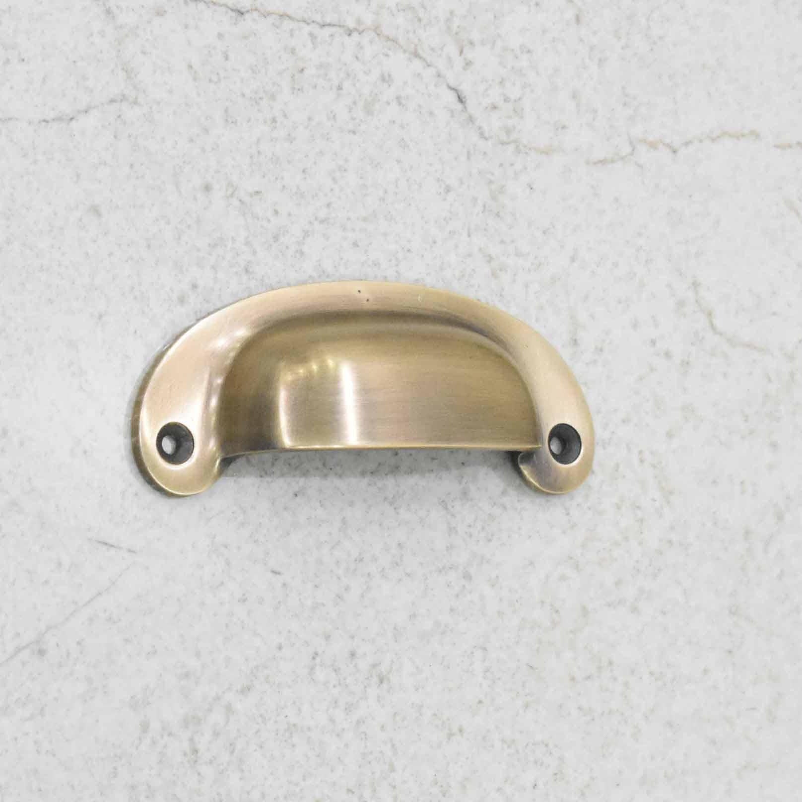 Victorian Bin Pulls - Antique Brass - Stylentdecor