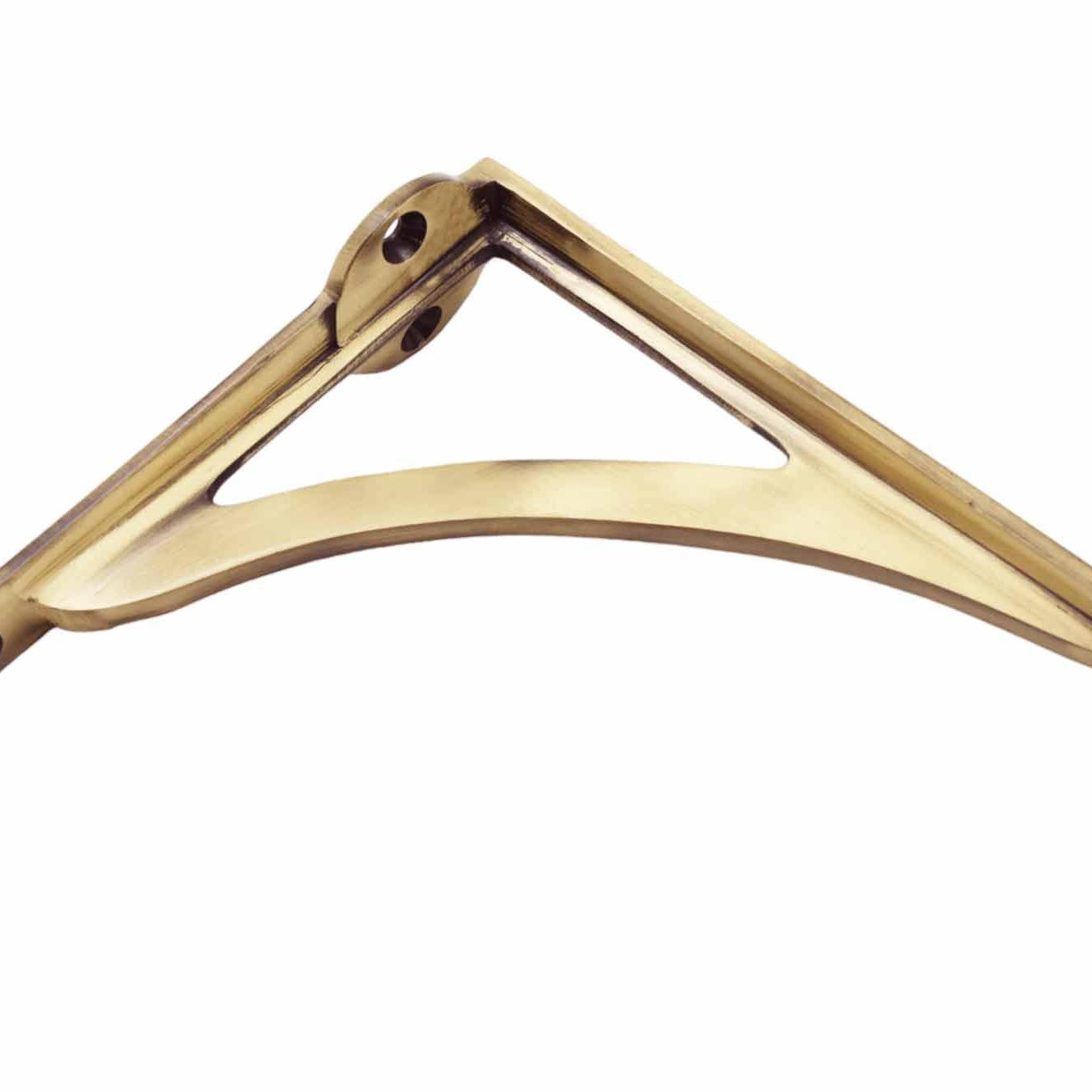 Arched Shelf Bracket - Brass Antique - Stylentdecor