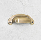 Victorian Bin Pulls - Antique Brass - Stylentdecor