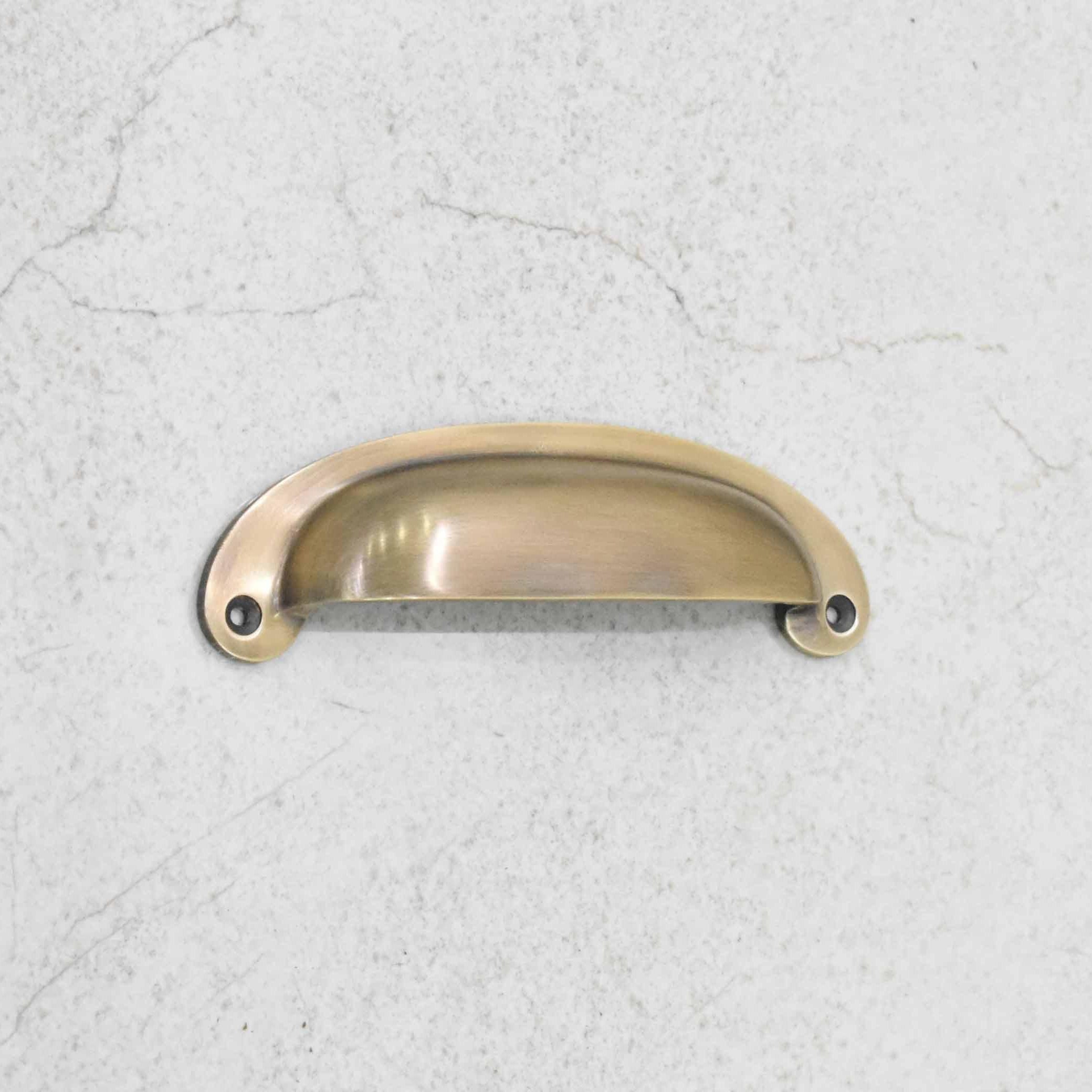 Victorian Bin Pulls - Antique Brass - Stylentdecor