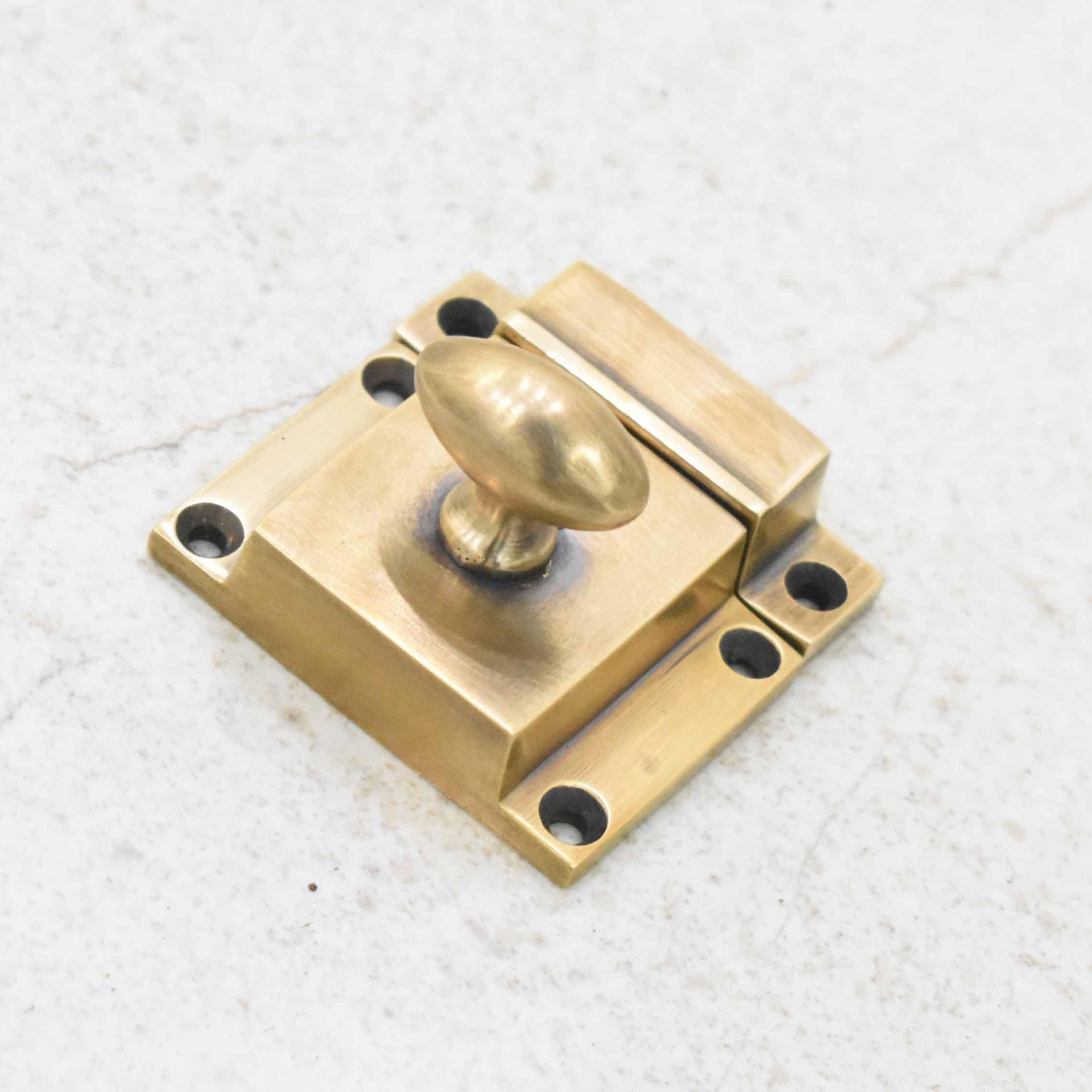 Cabinet Latch - Brass Antique - Stylentdecor