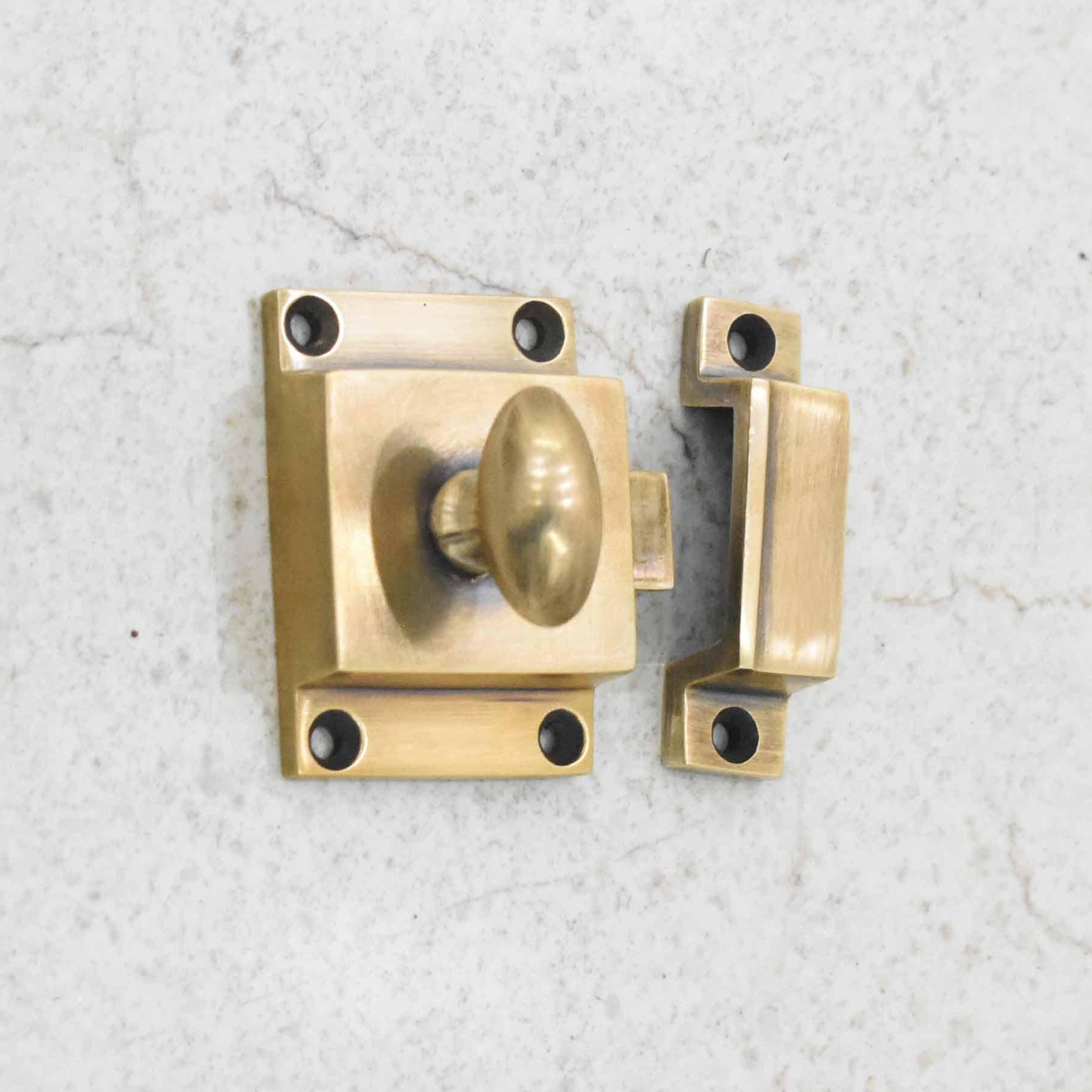 Cabinet Latch - Brass Antique - Stylentdecor
