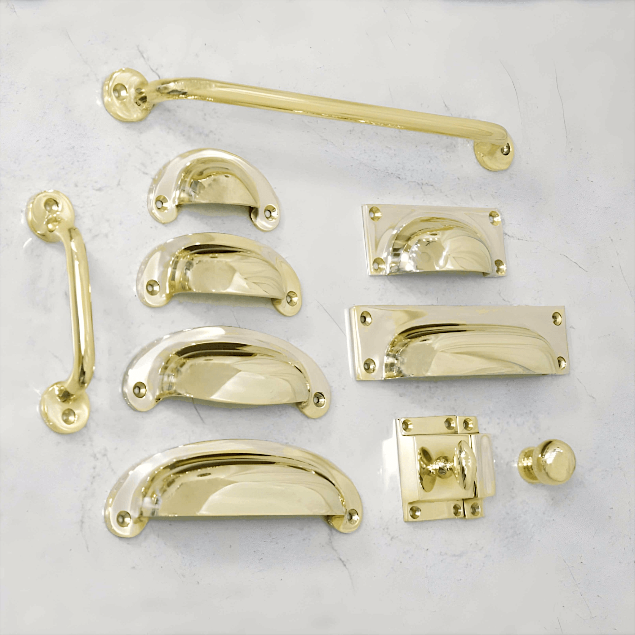 Texas Collection - Unlacquered Polished Brass - Stylentdecor