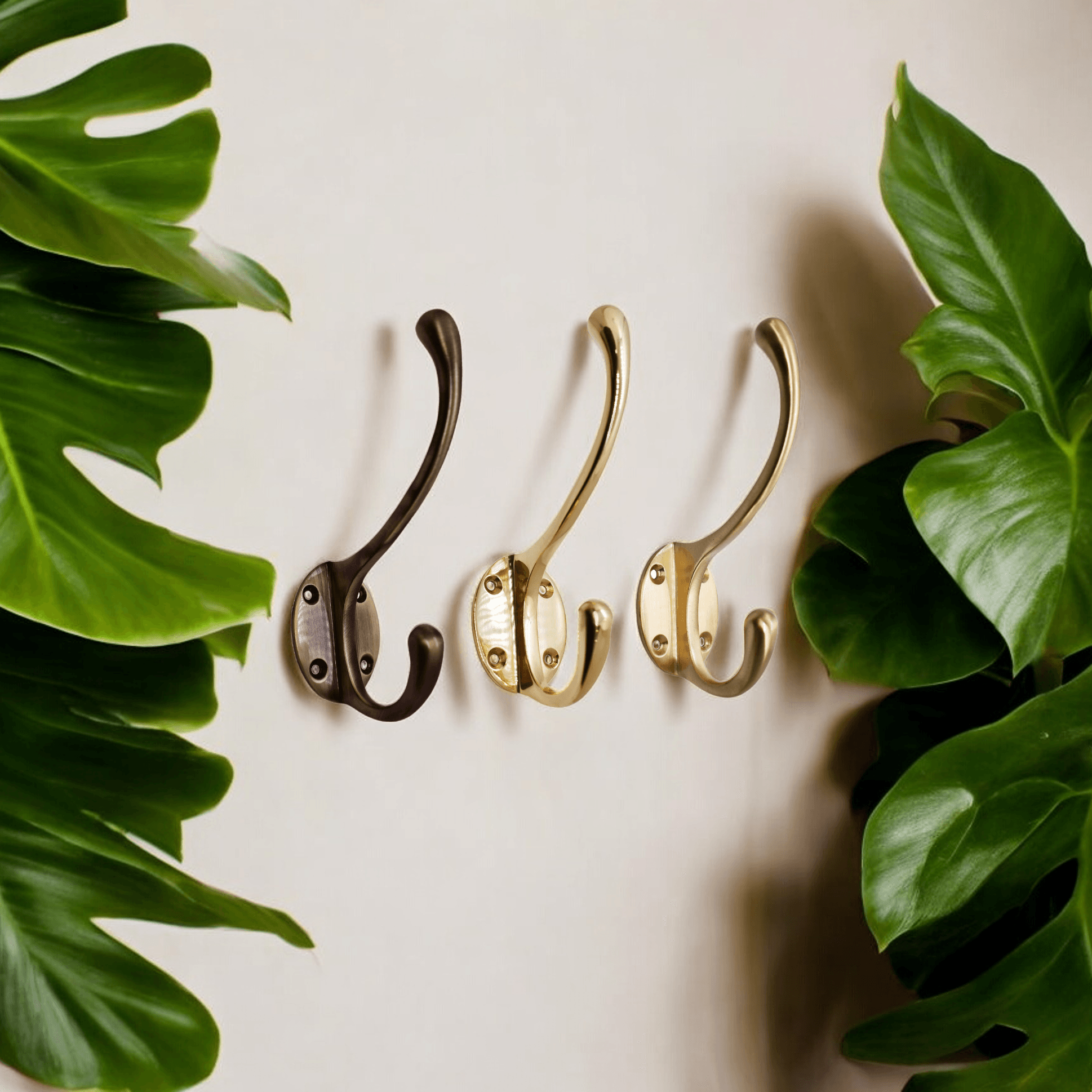 Classic Brass Hat & Coat Hook - Stylentdecor