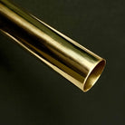 Closet Rod 1-1/4"- Unlacquered Polished Brass - Stylentdecor
