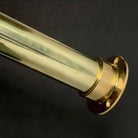 Closet Rod 1-1/4"- Unlacquered Polished Brass - Stylentdecor