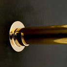 Closet Rod Opened Bracket for 1-1/4"- Unlacquered Polished Brass - Stylentdecor