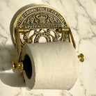 Vintage Roll Holder - Polished Brass - Stylentdecor
