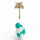 Brass Bird Hook - Brushed/Satin Finish - Stylentdecor