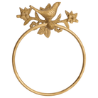 Brass Bird Hook - Brushed/Satin Finish - Stylentdecor