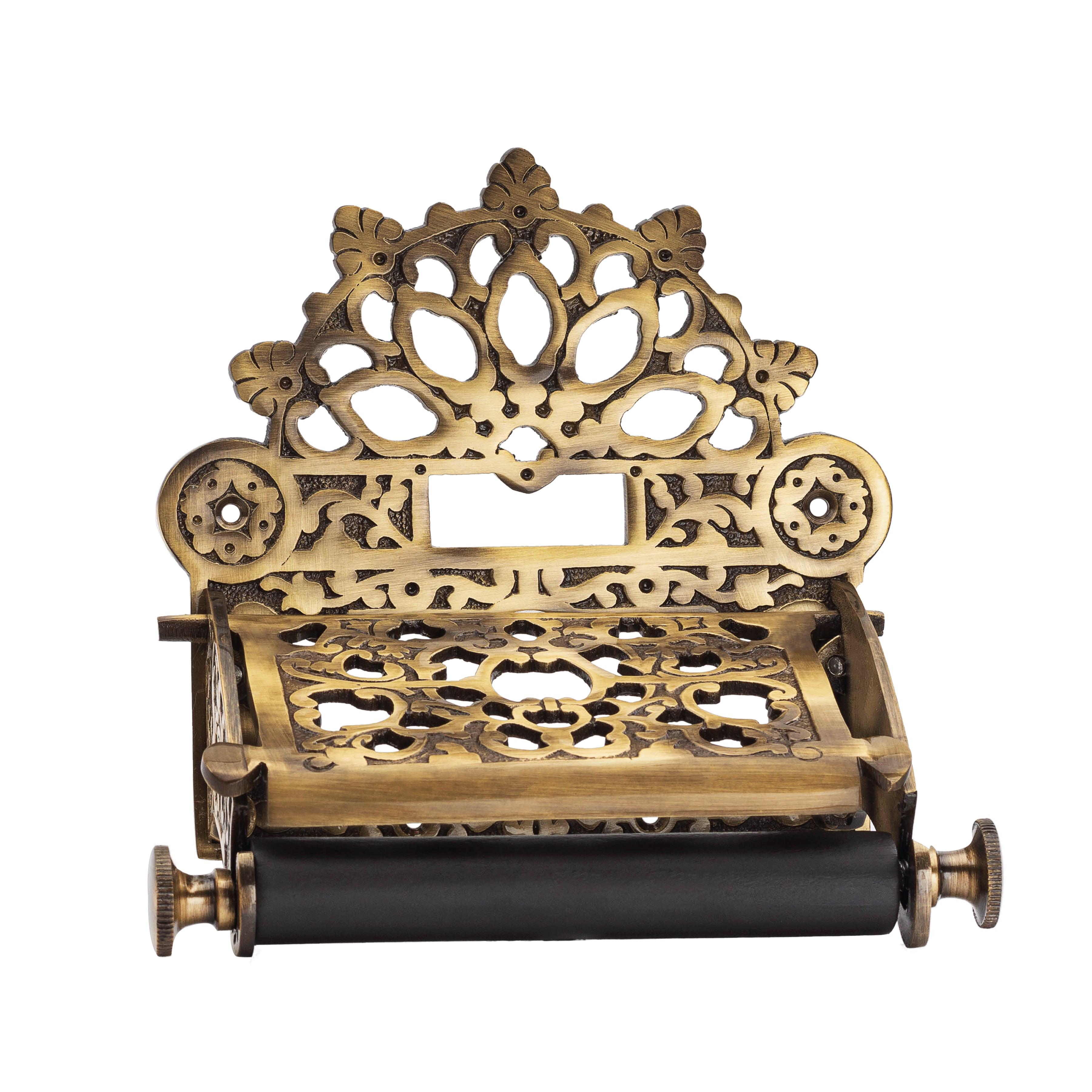 Antique Victorian Roll Holder - Stylentdecor