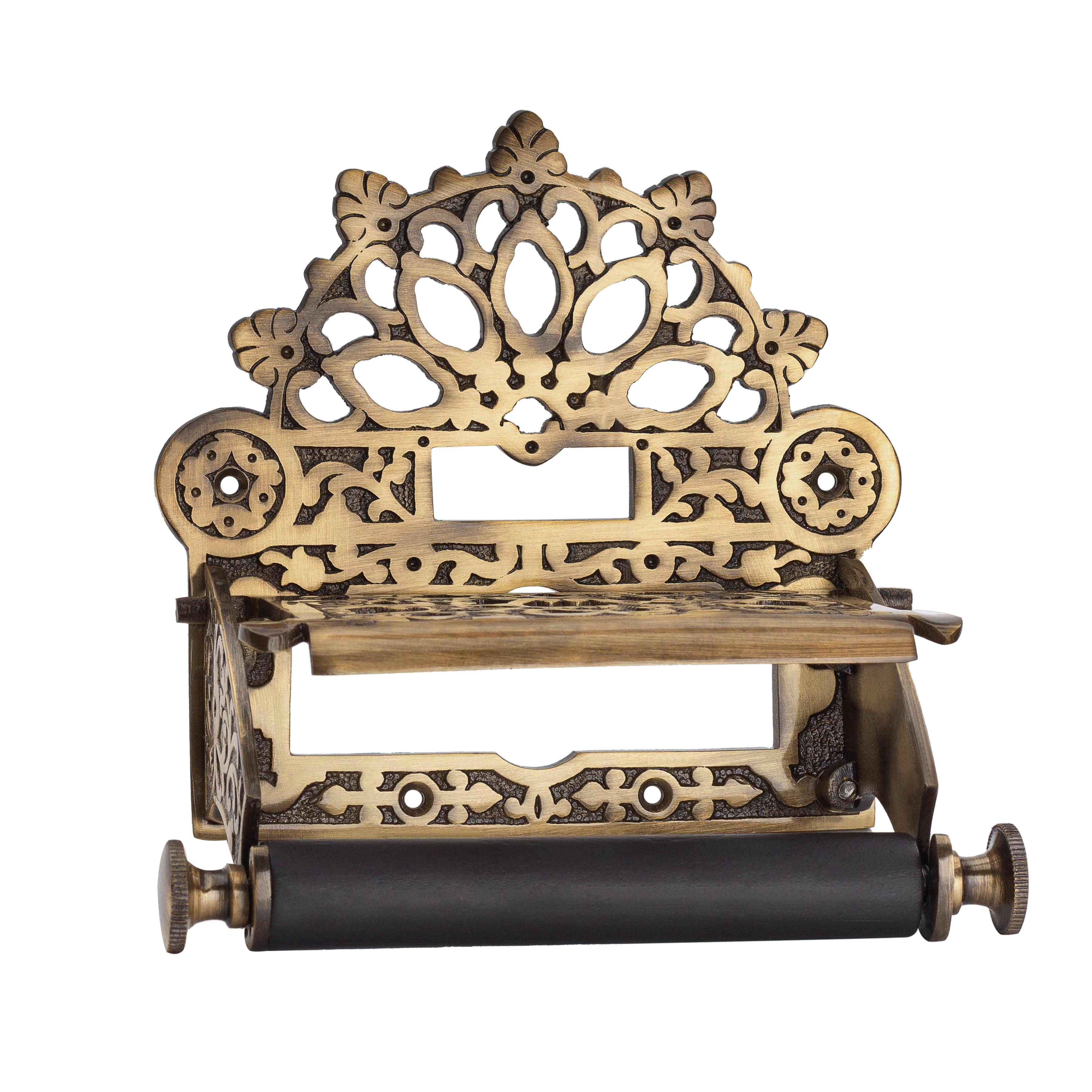 Antique Victorian Roll Holder - Stylentdecor