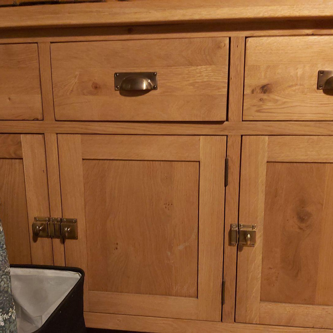 6" Rectangle Bin Pulls - Antique Brass - Stylentdecor