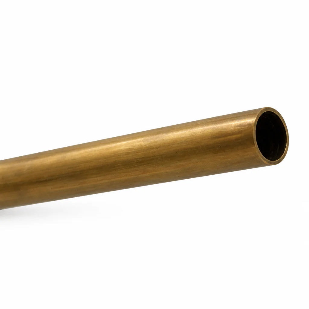 antique brass rail
