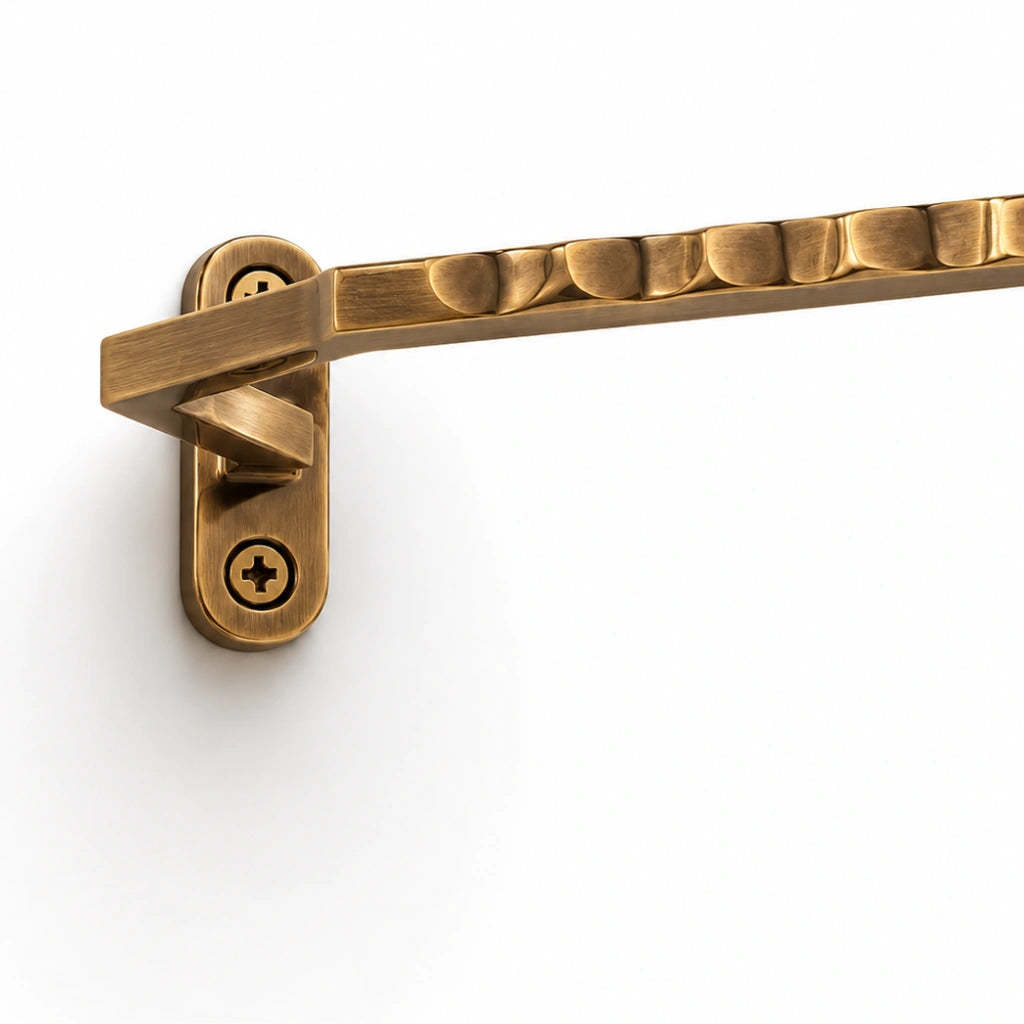 antique brass minimalist bathroom accessories