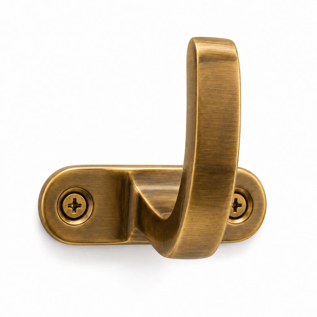 antique brass minimalist bathroom accessories