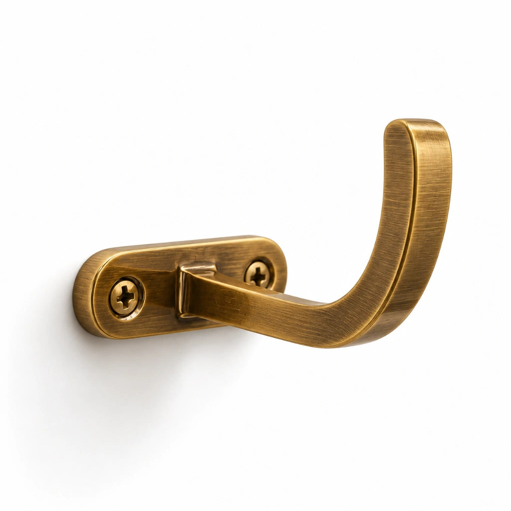 antique brass minimalist bathroom accessories