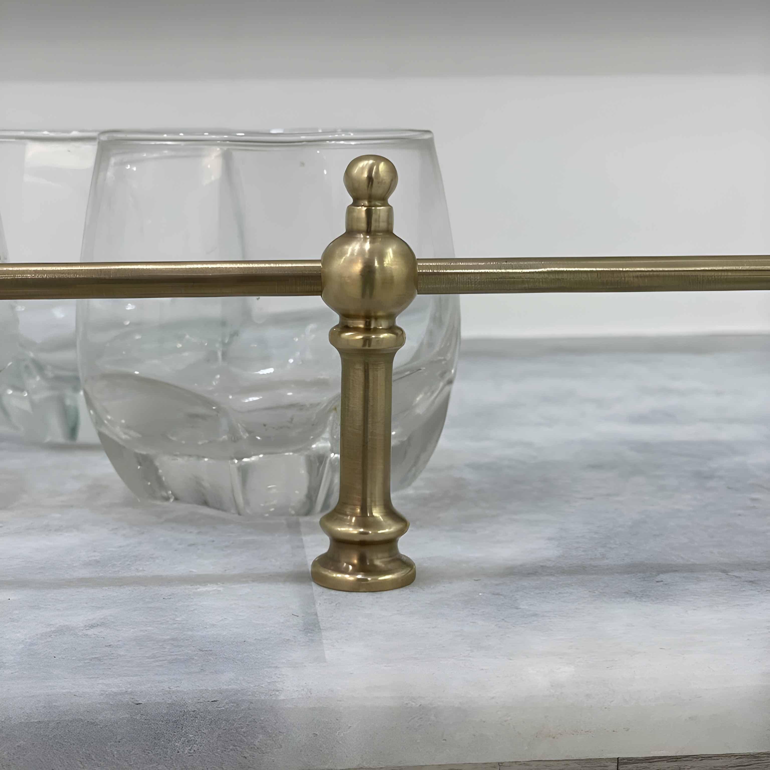 Victorian Brass Gallery Rail - Antique Brass By Hand - Stylentdecor