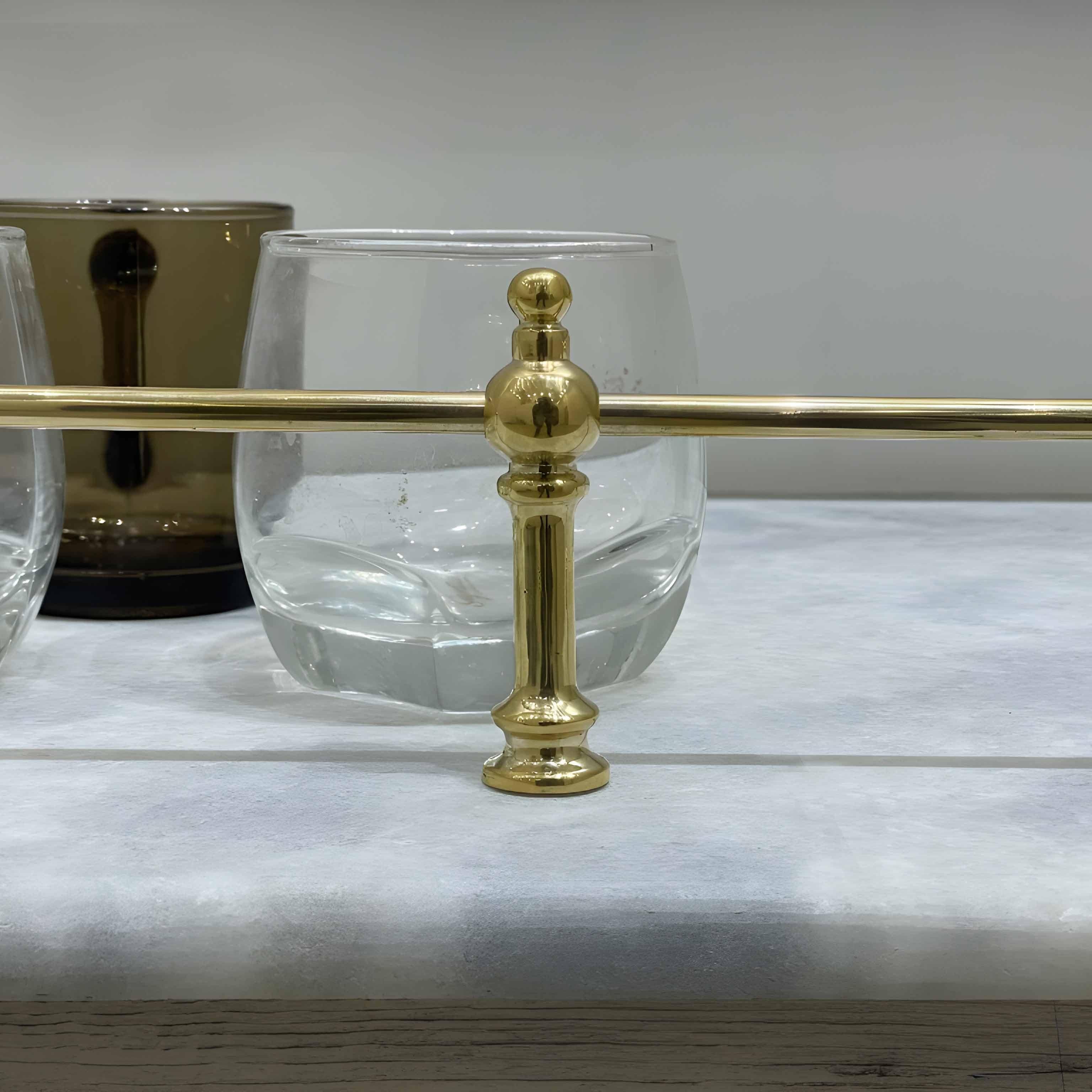 Victorian Brass Gallery Rail - Polished Brass - Stylentdecor