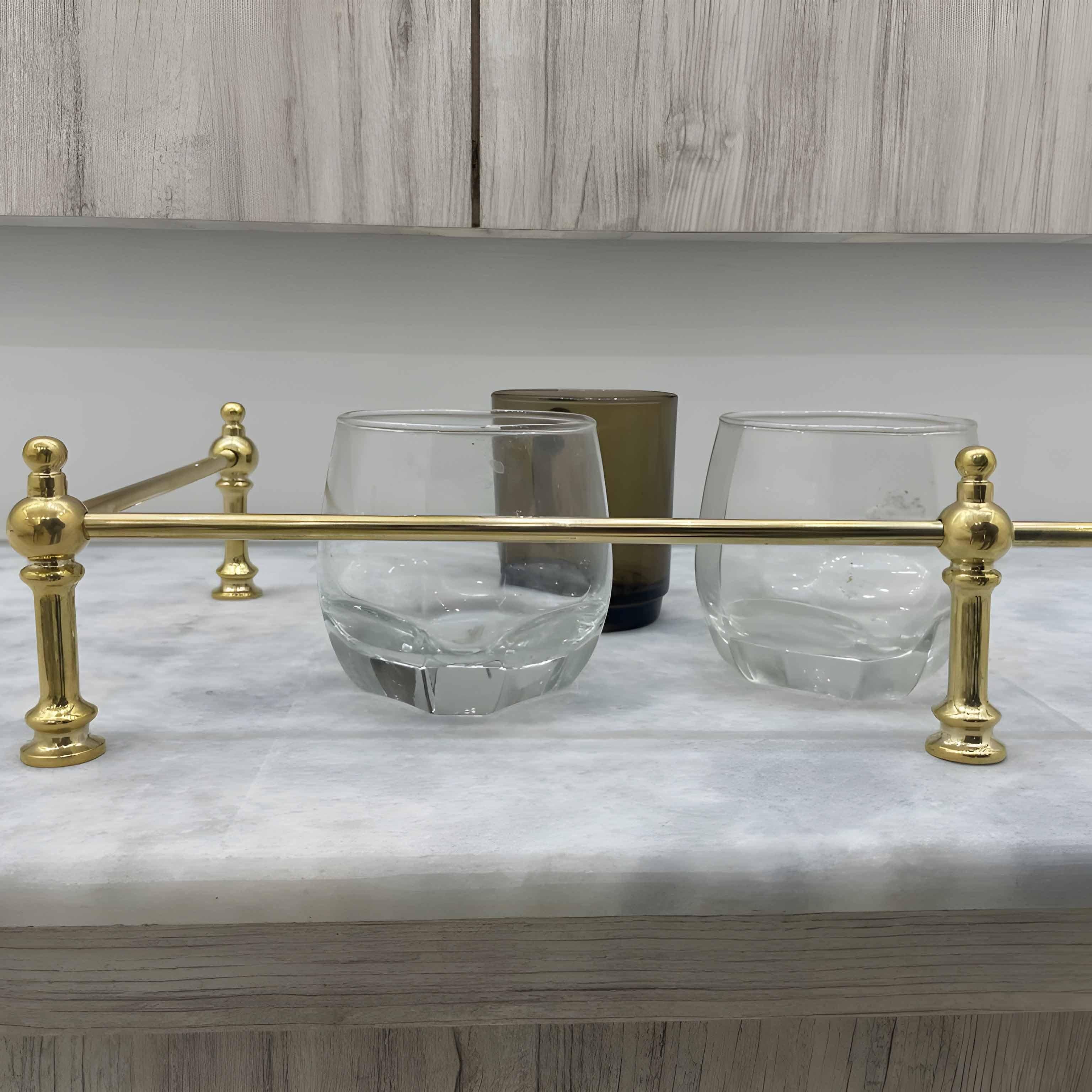 Victorian Brass Gallery Rail - Polished Brass - Stylentdecor