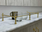 Victorian Brass Gallery Rail - Polished Brass - Stylentdecor