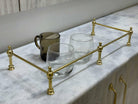 Victorian Brass Gallery Rail - Polished Brass - Stylentdecor