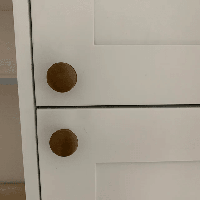 Antique Brass Drawer Knob with Round Backplate - Stylentdecor