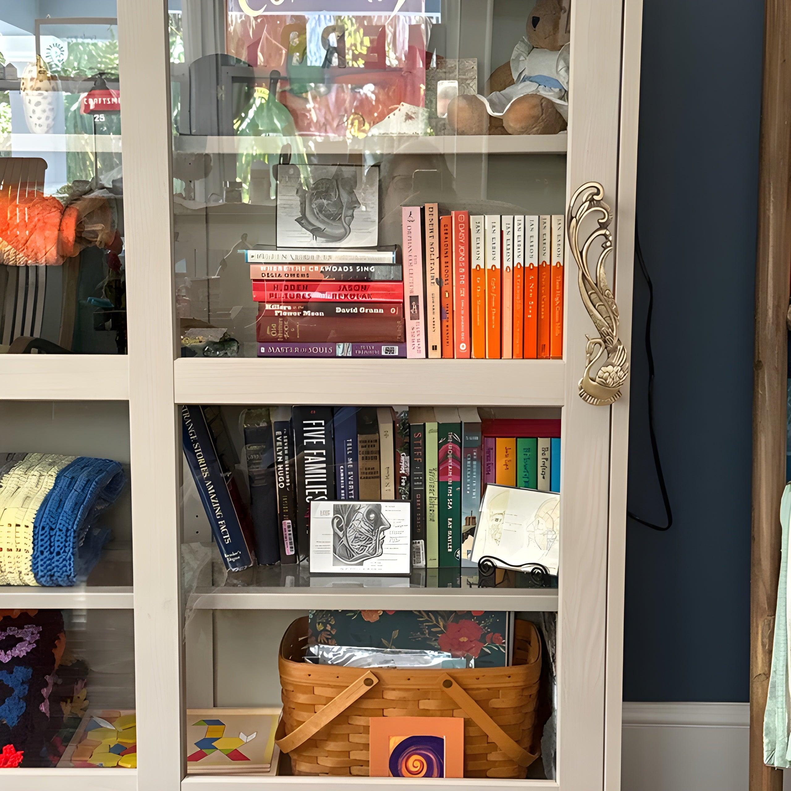 Brass Antique Peacock Door handle - Stylentdecor