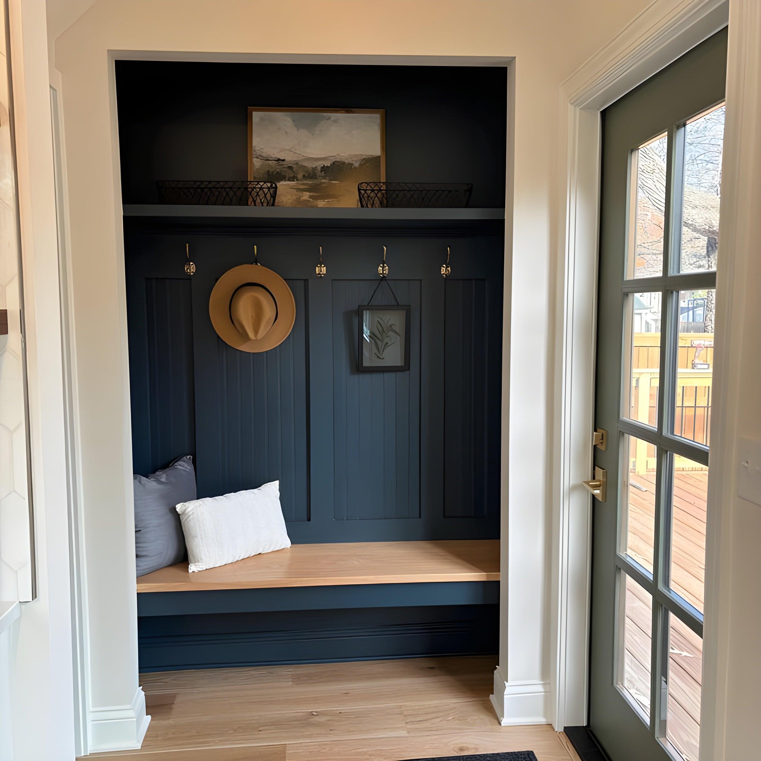 Brass Brushed Classic Brass Hat & Coat Hook - Stylentdecor