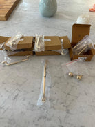 Brass Ball Knob - Unlacquered Polished Brass - Stylentdecor