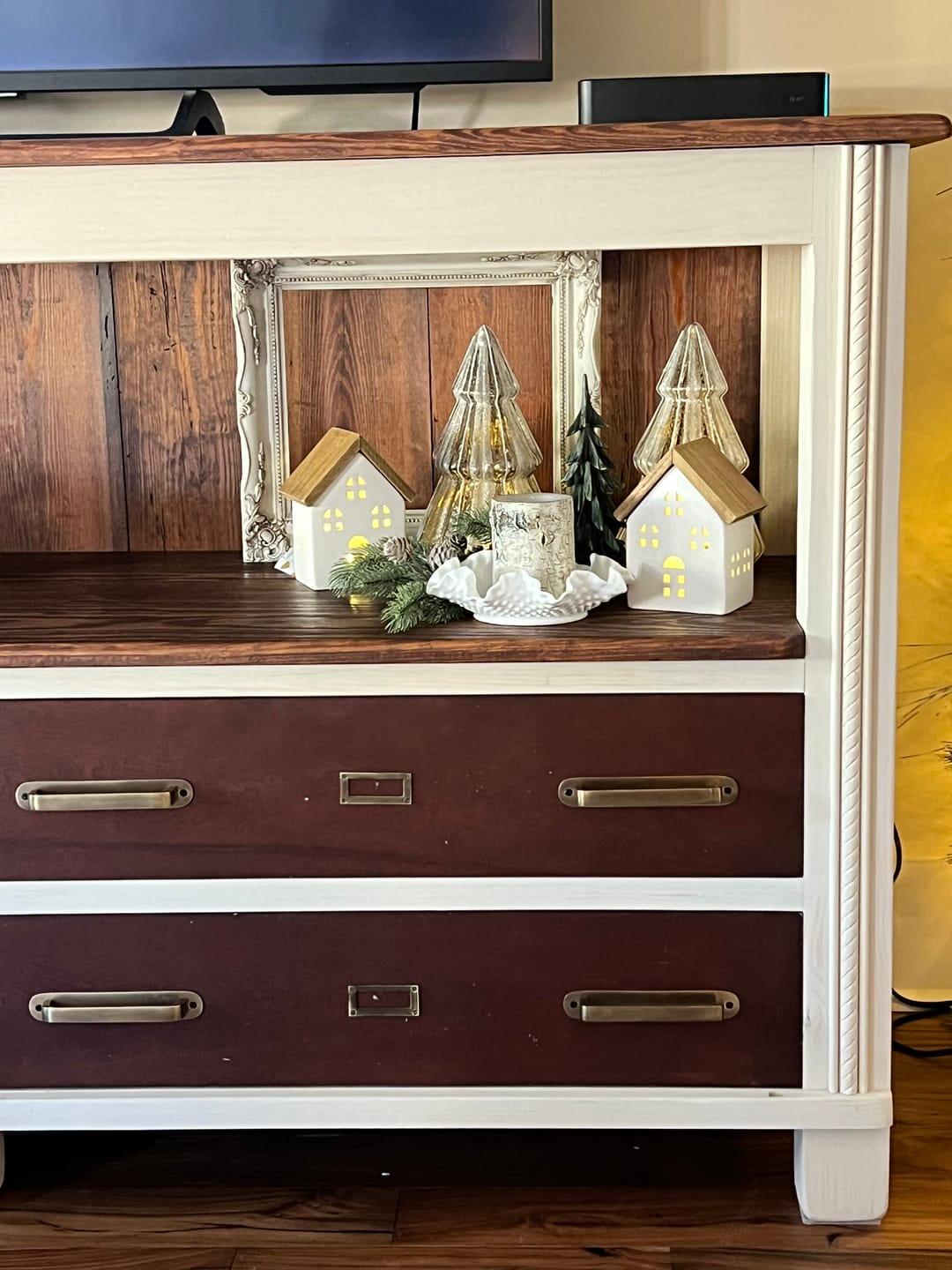 How I used Backplate Pulls for My TV Cabinet - Stylentdecor