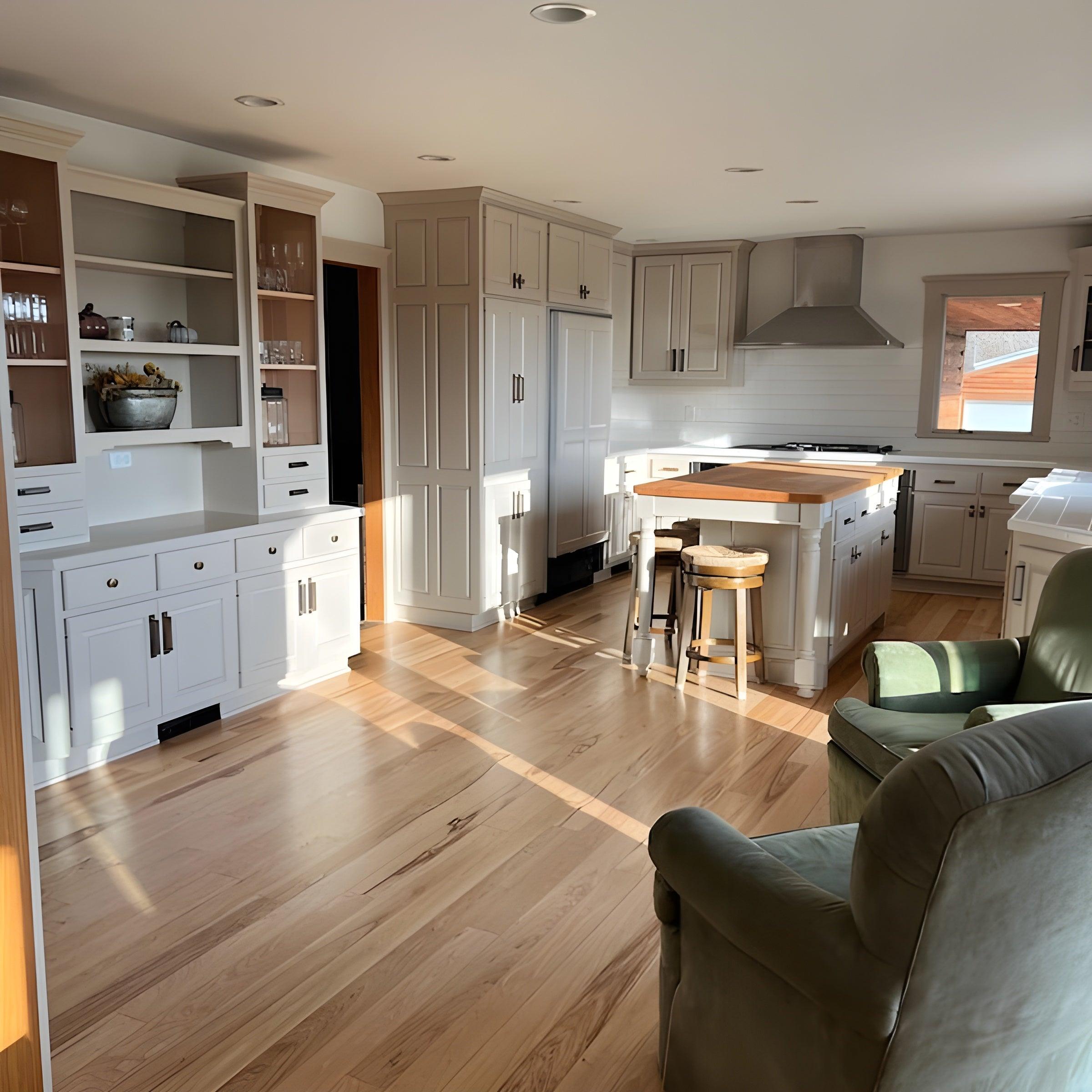 Cover Predrilled Holes using Brass Antique Backplate Rectangular Pulls - Stylentdecor