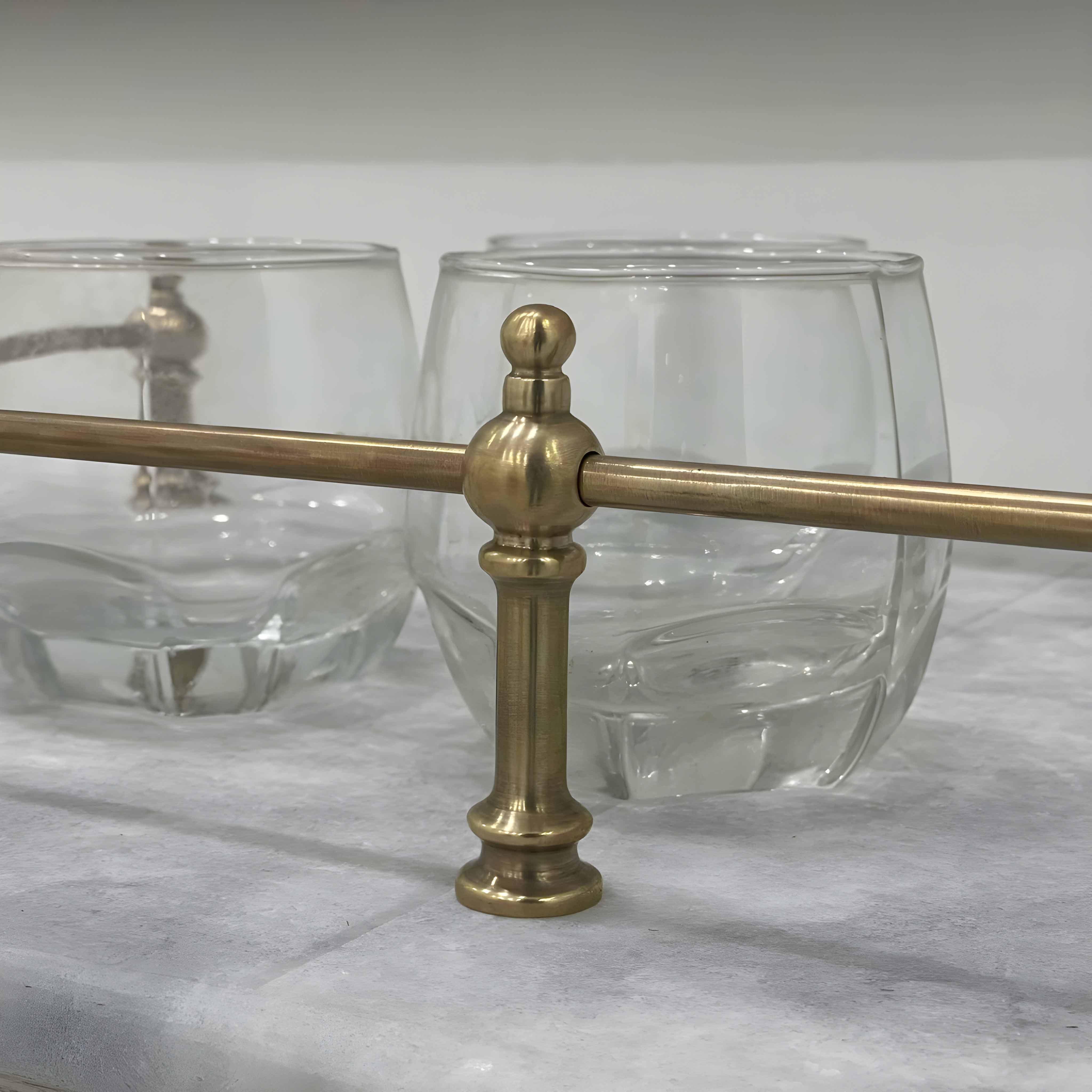 Solid Brass Gallery Rail - Stylentdecor