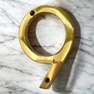 4 inch Brass House Number - 9