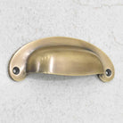 Brass Antique 5" Bin Pull